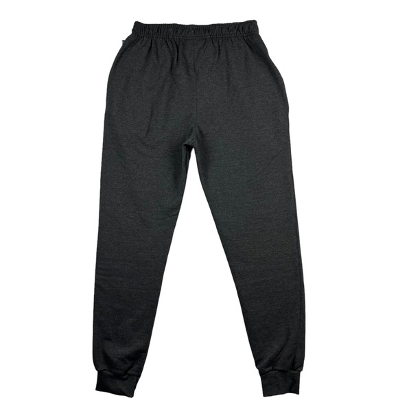 Champion Mens Fleece Jogger Pants Size L (32x31") Gray-Multi Graphic Tapered Leg - Picture 4 of 9